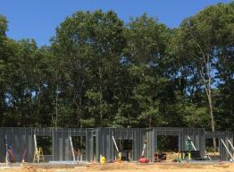 Rear wall is complete